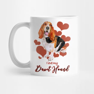 I love my Basset Hound Mug